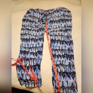 XL Lilly Pulitzer Taron Linen Pants